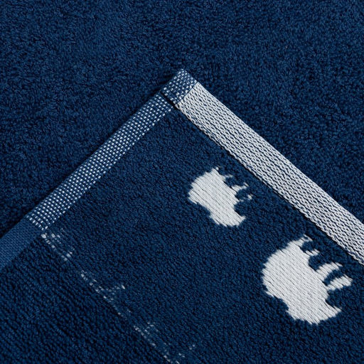 Полотенце махровое Love Life Winter dream 50*90 см, синий, 100% хл, 400 гр/м2 - Lovelife фото 5