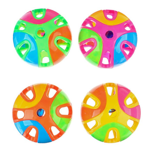 Погремушка Яркий шар, цвет МИКС, Крошка Я  фото 6