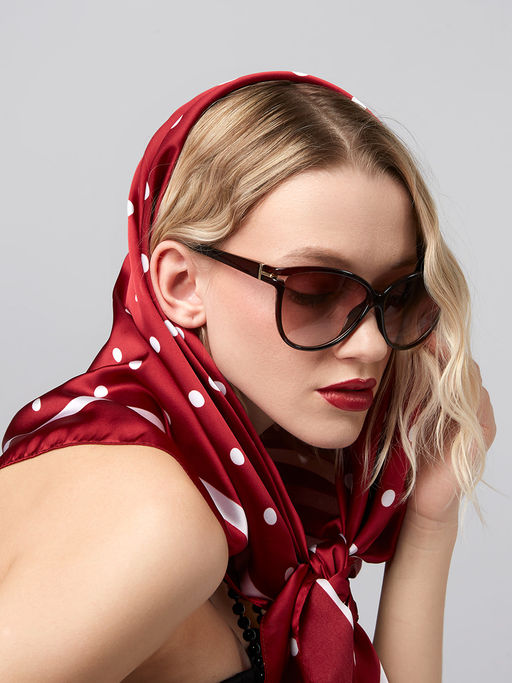 Большой, мягкий, тонкий и очень нежный платок с рисунком - Tantino фото 2