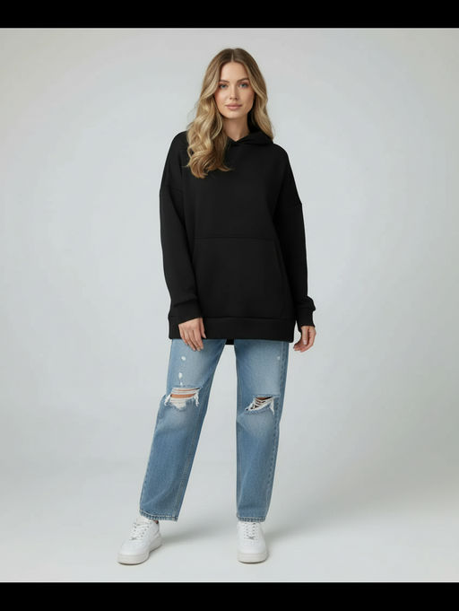 Альфа худи женское (леопард), футер трехнитка с начесом (облегченный) - Lovetex фото 16