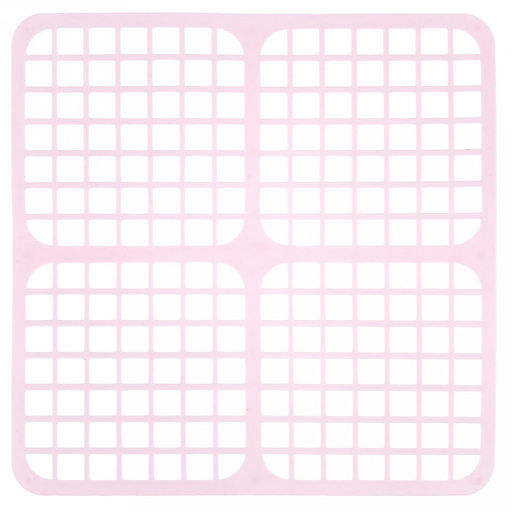 Решетка для раковины пластмассовая 25х25см, полипропилен, цвета микс (Россия)