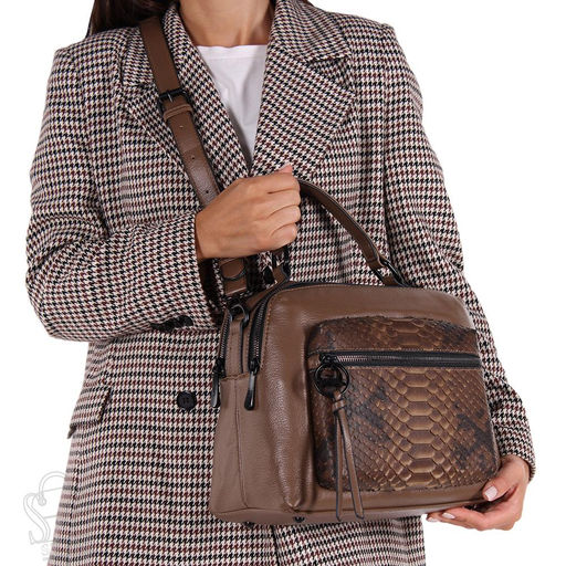 Сумка женская  593473 brown Velina Fabbiano-Safenta/30 в Новосибирске