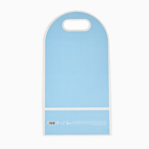 Цена за 5 шт. Переноска для цветов с вырезными бабочками «Для тебя!», голубая 20×30×8 см