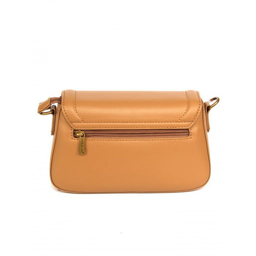 Сумка женская искусственная кожа DJ-CM 6961A-L.BROWN, 1отд, плечевой ремень, карамель SALE 262220 - Adelia фото 2