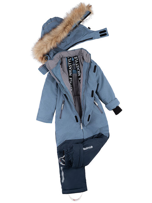 Комбинезон 8з1924 хаки/черный - Nikastyle фото 15