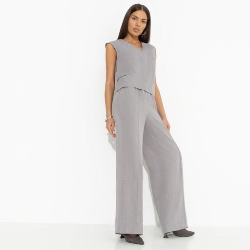 Брюки со стрелками Создавай настроение (серые) - Charutti фото 6