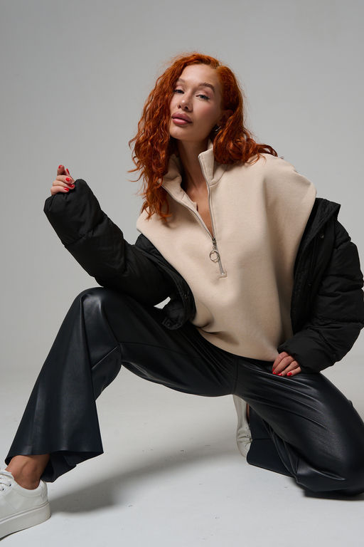 Свитшот Натали 14427 из хлопка с полиэстером фото 32