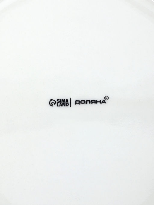 Набор тарелок 4 шт обеденных "White Label" 25 см