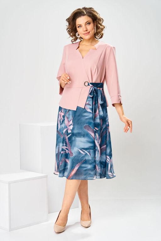 Платье Romanovich Style 1-2798Д голубой  фото 7