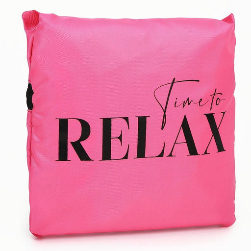 Сумка дорожная на молнии, складная в косметичку, цвет розовый - Nazamok фото 7