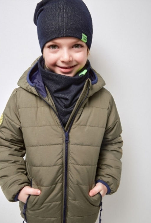 20120130199, Куртка детская для мальчиков Bellini хаки Acoola