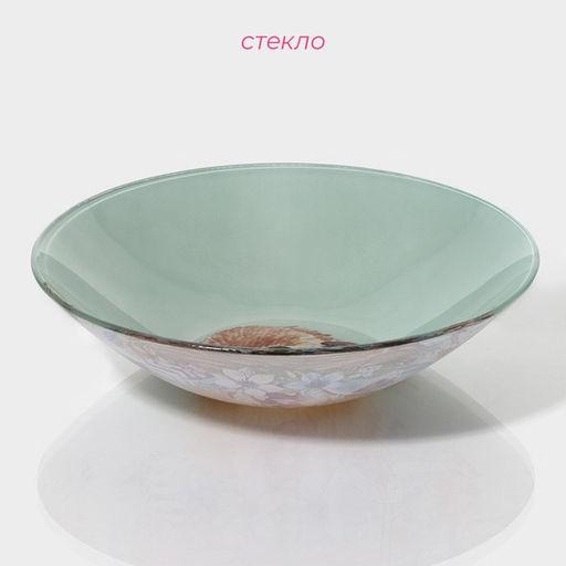 Салатник Доляна «Кролик», 1 л, 22×5 см, стекло