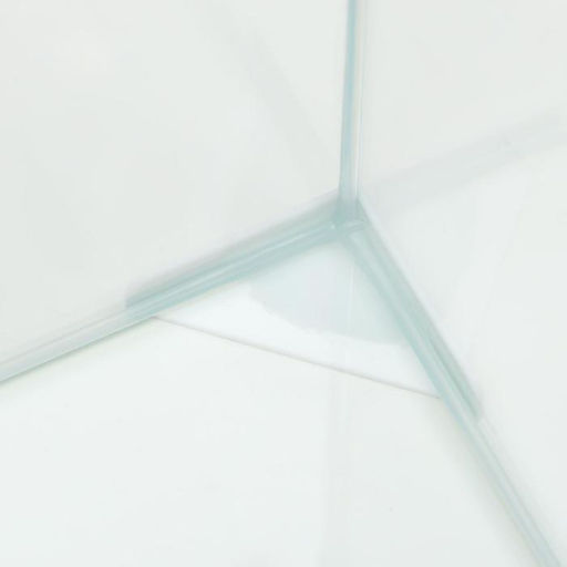 Аквариум «Куб», покровное стекло, 50 литров, 35×35×40 см, белые уголки