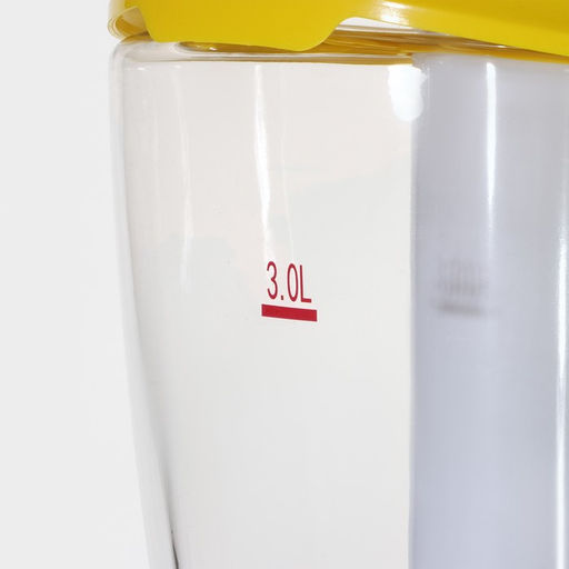 Башня пивная Вавилон, колба 3 л, подсветка, батарейки cr 2032, пластик, жёлтая - Simaland фото 3