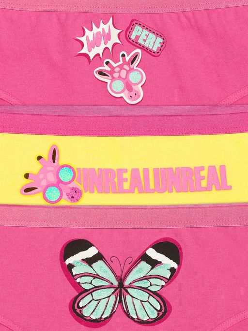 GULC4284(3шт. в упаковке) трусы для девочек