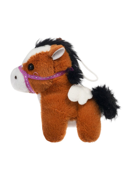 Мягкая игрушка «Моя лошадка», 12 см, на подвесе, МИКС