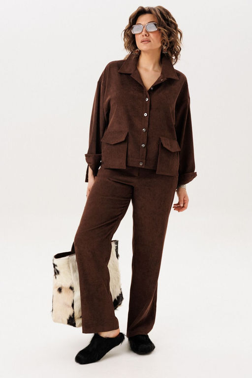 Брюки ANELLI 1815 макадамия