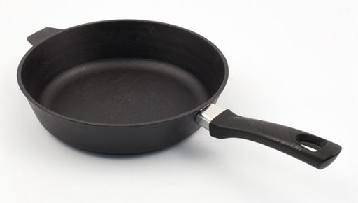 Сковорода литая чугунная240*40 с бакелитовой ручкой б4040 - Камская посуда фото 2