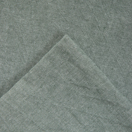 Постельное бельё евро «Этель» Denim, жатый хлопок, оливковое
