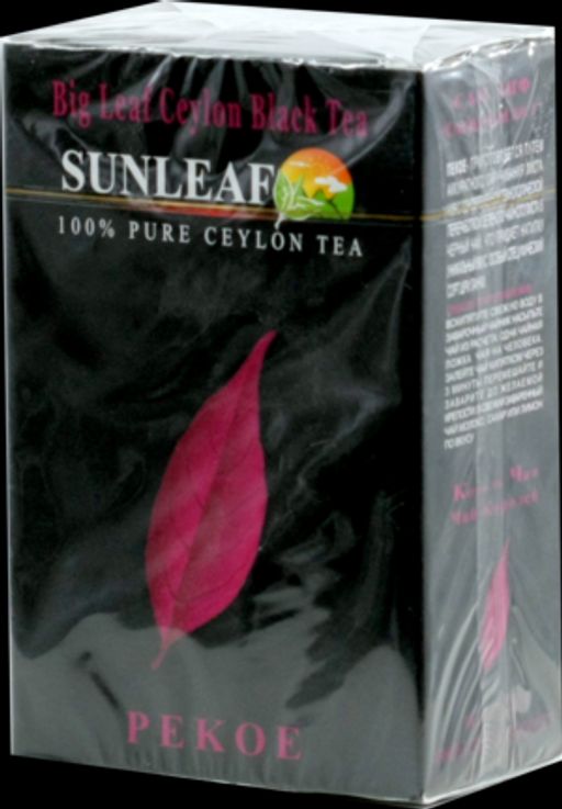 SUNLEAF. Pekoe 100 гр. карт.пачка ШРИ-ЛАНКА