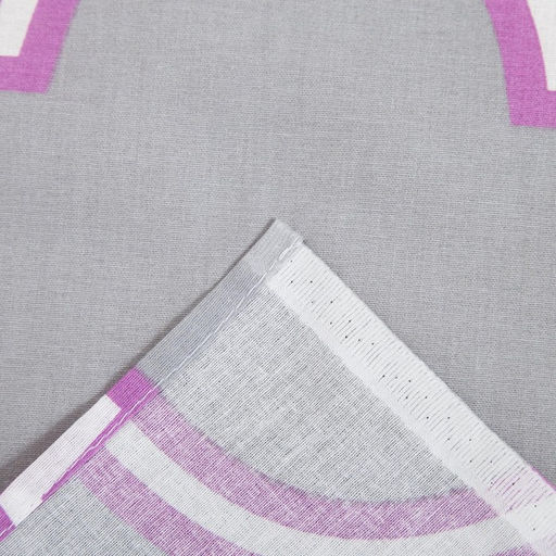 Простыня Этель, размер 200х220 см, цвет сиреневый, поплин  фото 3