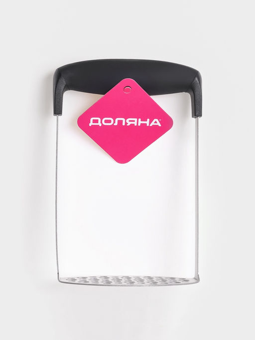 Толкушка для картофеля Доляна Smasher, 11×18 см, чёрный