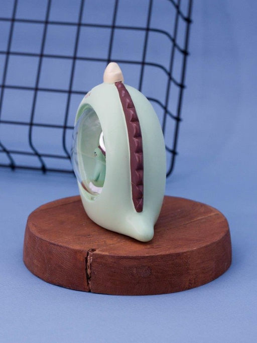 Ночник "Sleeping dino ball", green (11 см), пластик