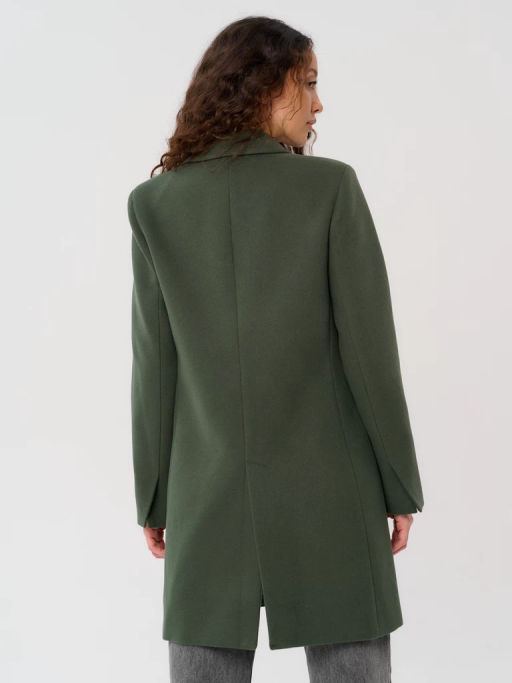 Пальто женское 1241113004 khaki - Eleganzza фото 4