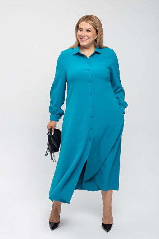 Платье Luxury Moda 1198 бирюзовый