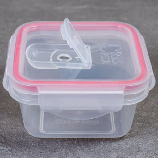 Салатник 5 штук квадратный с крышками / 905-5 /уп 36/ 220, 500, 900, 1500, 2500 мл - Галеонтрейд фото 4