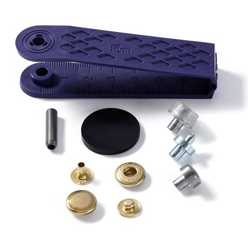 Кнопка PRYM 390332 Анорак латунь d 12 мм 10 шт. под золото