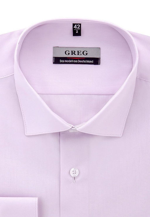 Сорочка мужская длинный рукав GREG 710/139/LIL/Z