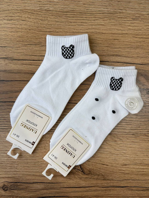 BK856 Носки, 1 пара БЕЛЫЙ