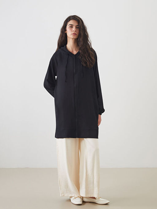 Kap??onlu Oversize Kad?n Tunik