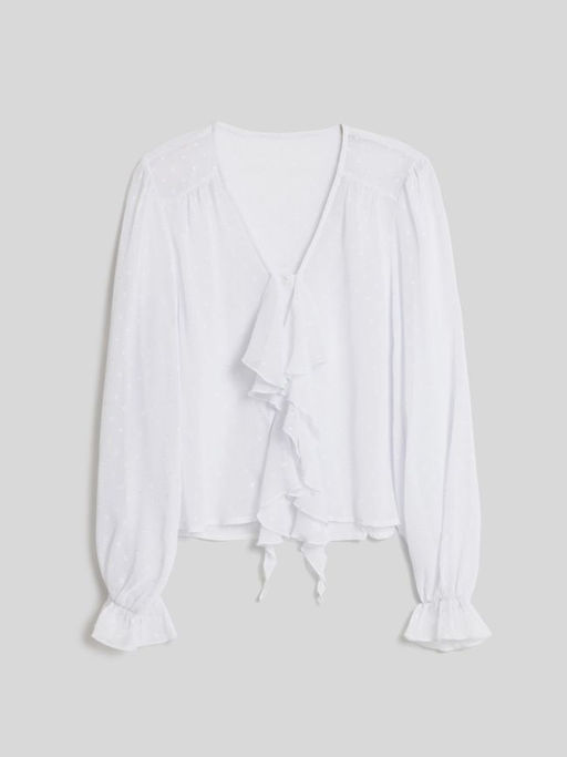 10200260545 Блузка жен. Tiora белый - Concept club фото 6