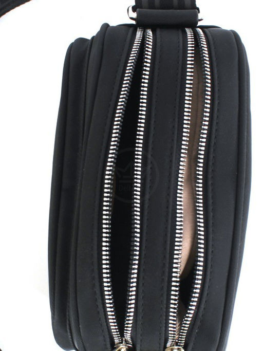 Сумка женская текстиль DJ-CM 6907-BLACK, 2отд, плечевой ремень, черный SALE 260353 - Bobo фото 3