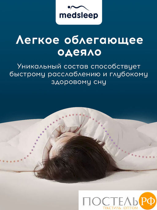 MedSleep HIMALAYAS Oдеяло 200х210, 1пр,хлопок/шерсть/микровол.  фото 9