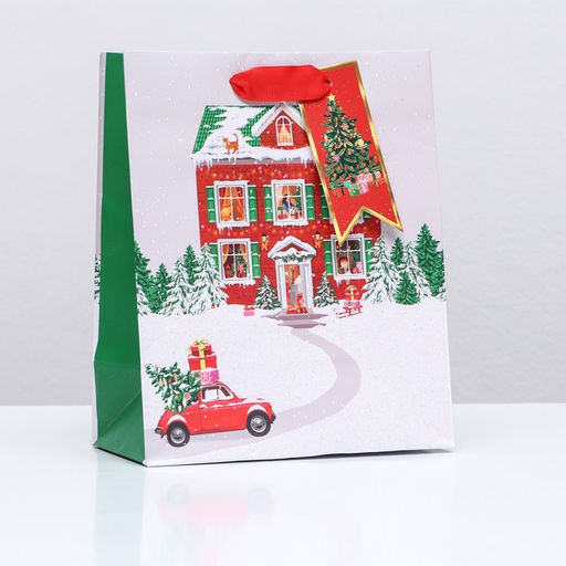 Пакет подарочный На праздник , люкс 18 х 22,3 х 10 см - Simaland фото 3