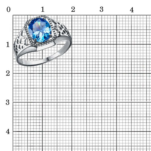 КОЛЬЦО 24814044Ак - Красная пресня фото 2