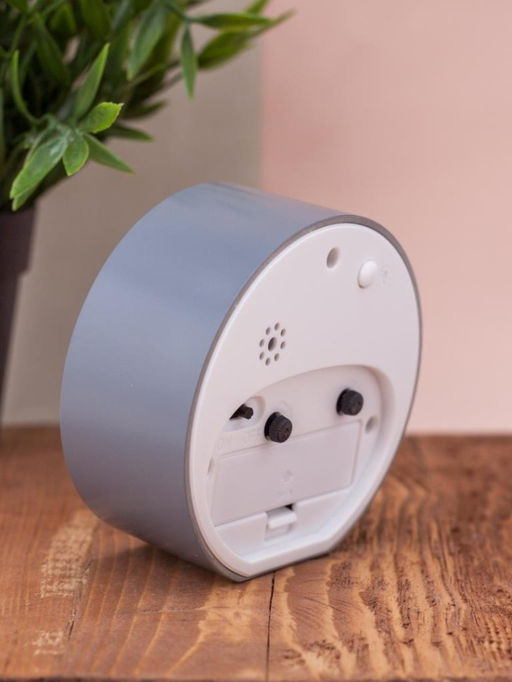 Часы-будильник "Honey time", gray (10х10 см)