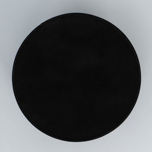 Коробка подарочная шляпная бархатная, упаковка, «Черная», 12 х 12 см