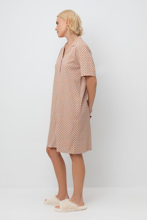 Е 50027/сахар,геометрический орнамент халат жен