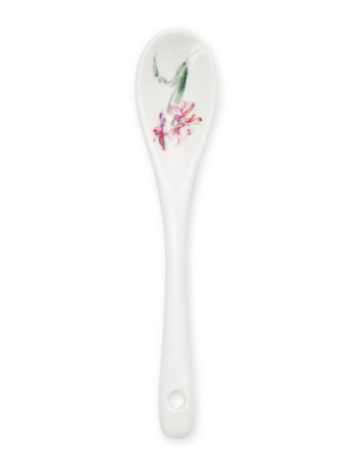 Кружка RED BLOSSOM 330мл с ложечкой и подставкой - SIJ фото 5