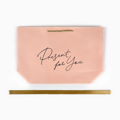 Пакет подарочный, упаковка, Present for you, 30?27.5?12 см