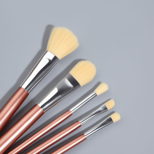 Набор кистей для макияжа PASTEL BLUSH, 5 шт., розовый