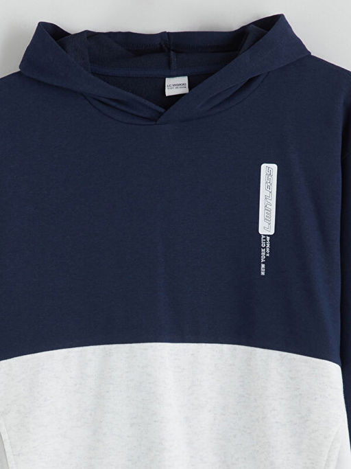Kap??onlu Erkek ?ocuk Sweatshirt