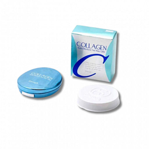 Пудра компактная Enough Collagen Hydro Moisture Two Way Cake увлажняющая 13 г со сменным блоком