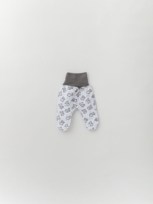 Ползунки на широкой резинке утепленные, белочки - Lesi kids фото 8