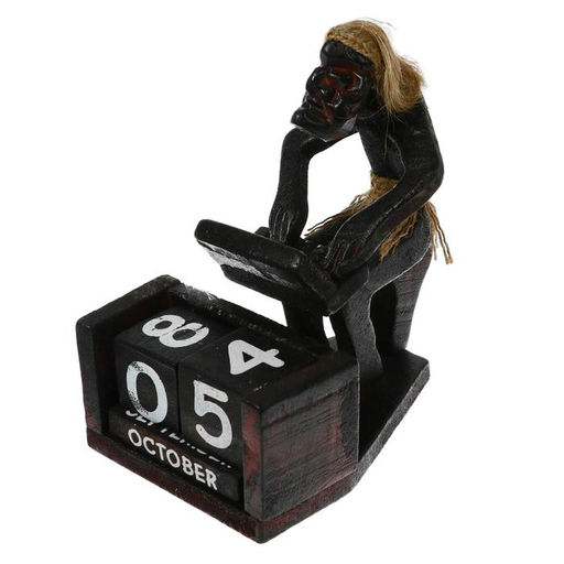 Вечный календарь Абориген с компьютером, 151110 см, дерево - Simaland фото 7