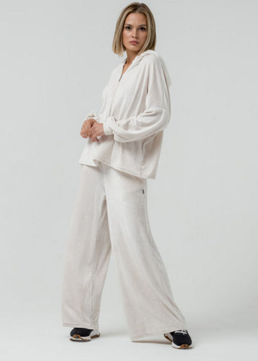 Костюм ПРЕМИУМ  велюр, молочный - Knitka wear фото 5